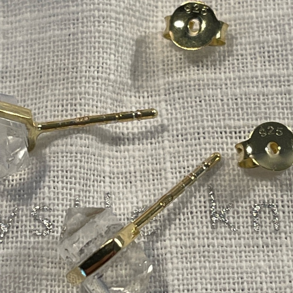 NEW Krystle Knight Quartz Crystal Studs - Picture 7 of 10